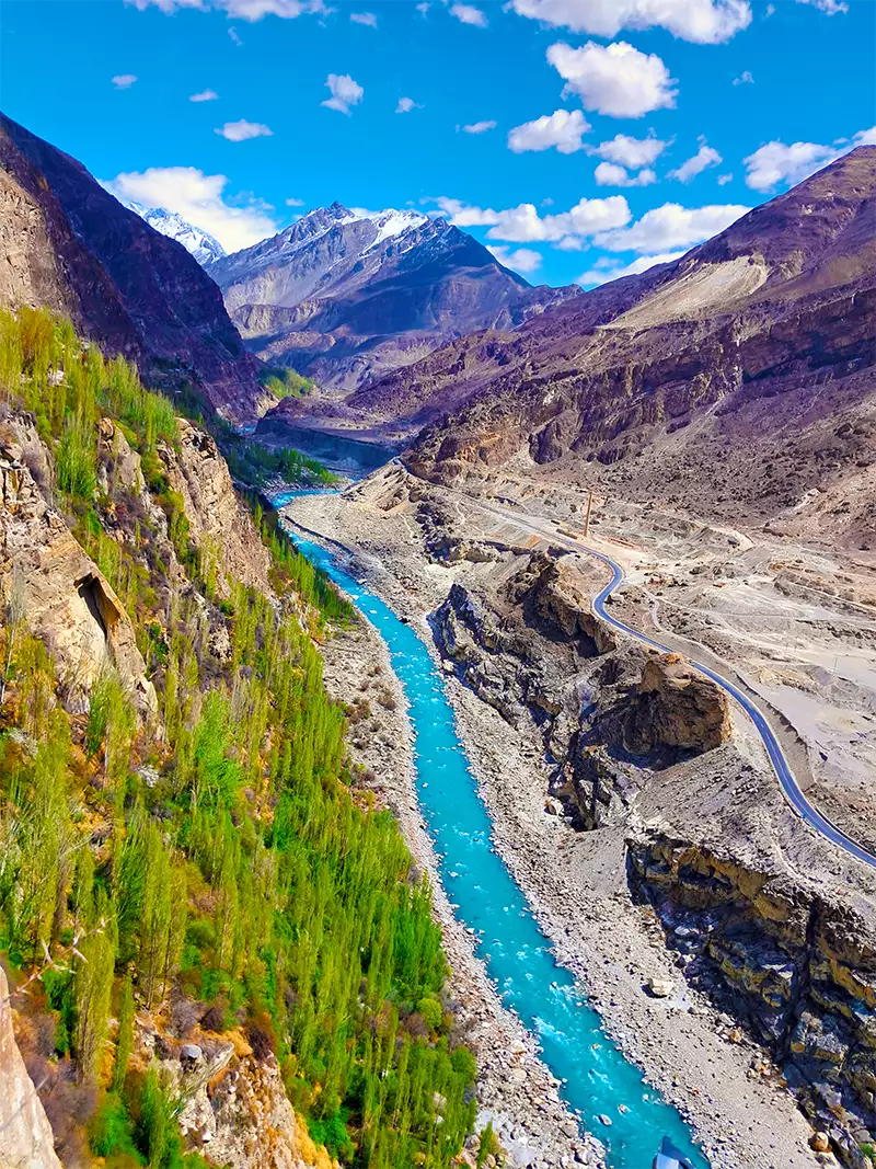 Baltit Fort River View